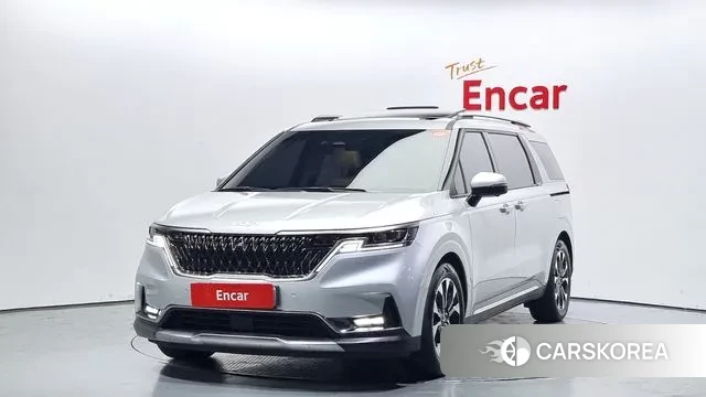 Kia Carnival 4th generation 2022 Серебристо-серый из Кореи