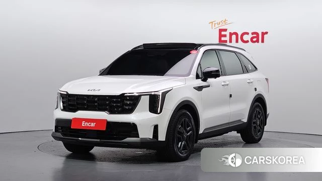 Kia The New Sorento 4th Generation 2024 Белый из Кореи