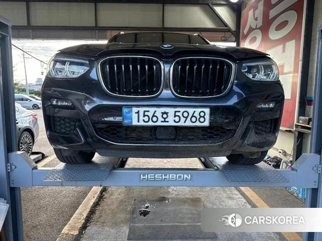 BMW X3 (G01) 2021 Серый из Кореи
