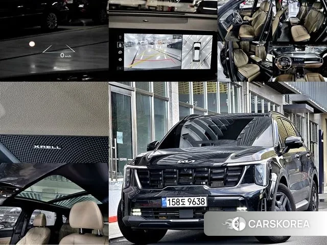 Kia The New Sorento 4th Generation 2024 Черный из Кореи