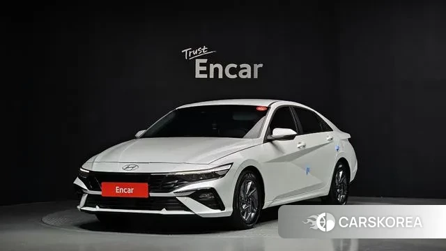 Hyundai The New Avante Hybrid (CN7) 2023 Белый из Кореи