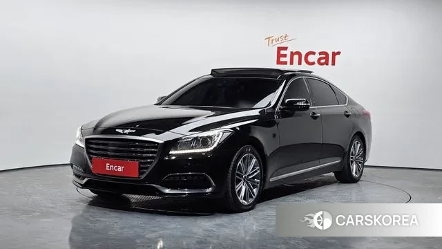 Genesis G80 2018 Черный из Кореи