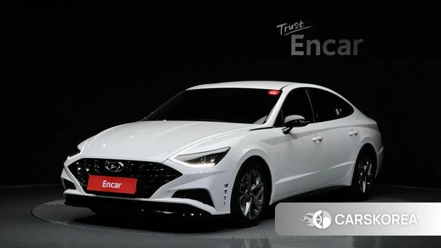 Hyundai Sonata (DN8) 2021 Белый из Кореи