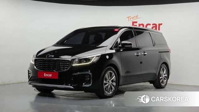 Kia The New Carnival 2019 Черный из Кореи