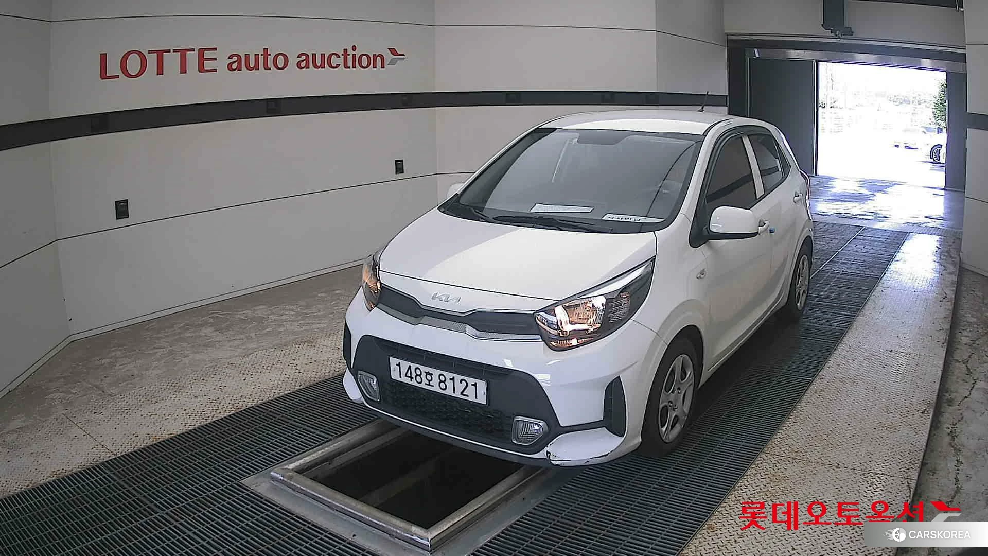Kia Morning 2022 Clear White из Кореи
