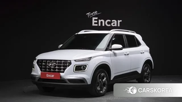 Hyundai Venue 2021 Белый из Кореи