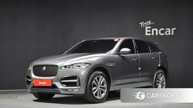 Jaguar F-PACE 2018 Серый из Кореи