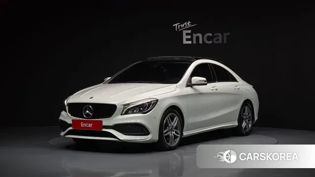 Mercedes-Benz CLA-Class C117 2018 Белый из Кореи