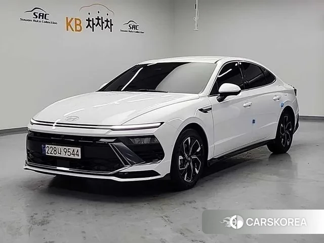 Hyundai Sonata D Edge (DN8) 2025 Белый из Кореи