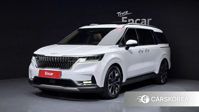 Kia Carnival 4th generation 2022 Белый из Кореи