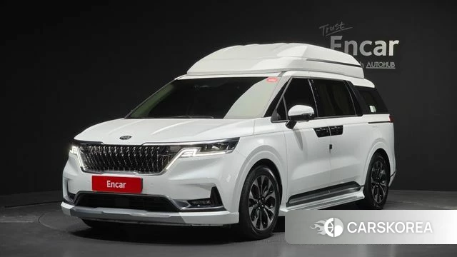 Kia Carnival 4th generation 2021 Белый из Кореи