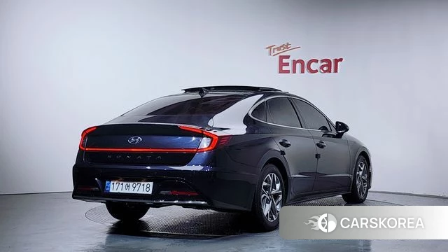 Hyundai Sonata (DN8) 2021 Синий из Кореи