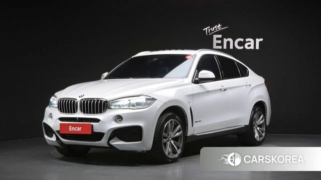 BMW X6 (F16) 2018 Белый из Кореи