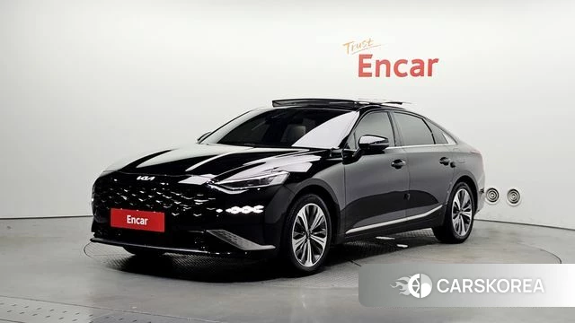 Kia K8 Hybrid 2024 Черный из Кореи