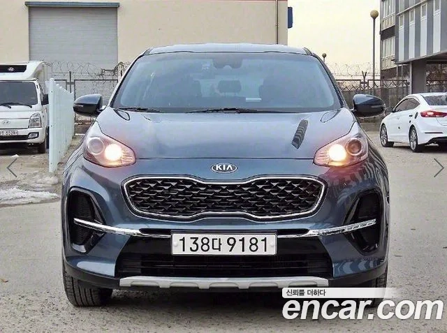 Kia Sportage The Bold 2021 Серый из Кореи