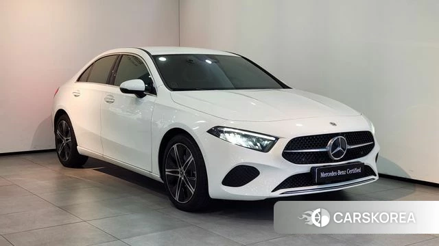 Mercedes-Benz A-Class W177 2024 Белый из Кореи