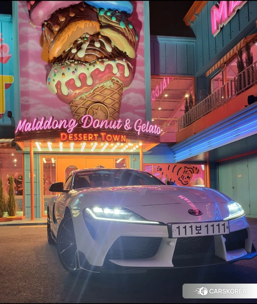 Toyota Supra 5th Generation 2020 Белый из Кореи