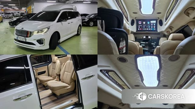 Kia The New Carnival 2020 Белый из Кореи
