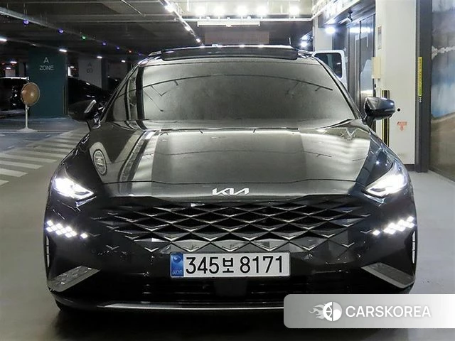 Kia K8 Hybrid 2024 Серый из Кореи