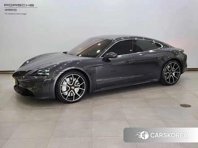 Porsche Taycan 2024 Серый из Кореи