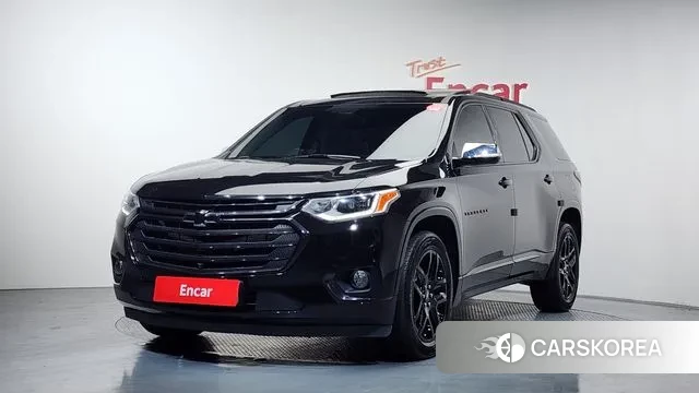 Chevrolet (GM Daewoo) Traverse 2021 Черный из Кореи