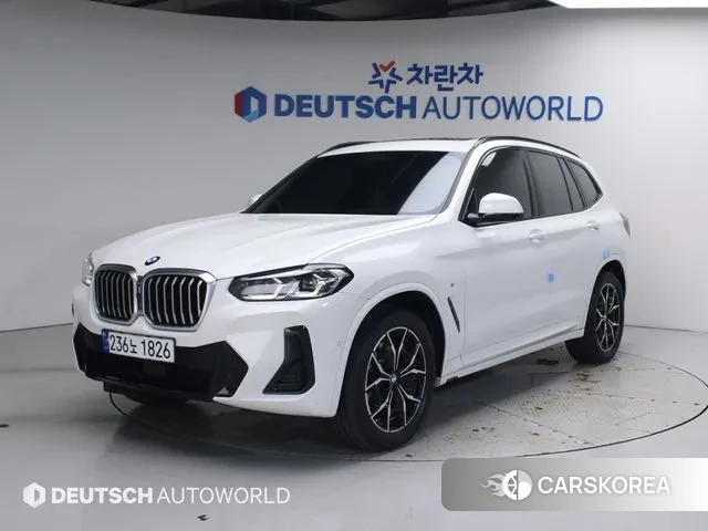 BMW X3 (G01) 2023 Белый из Кореи