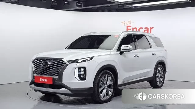 Hyundai Palisade 2021 Белый из Кореи
