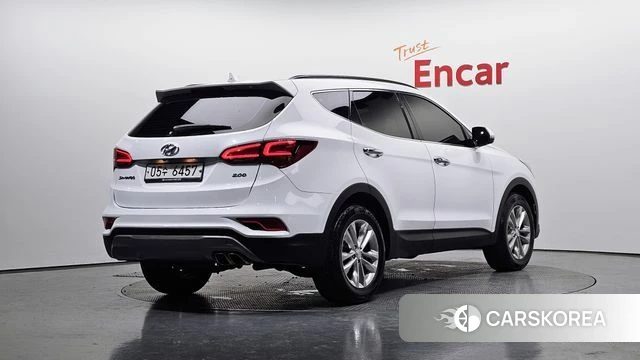 Hyundai Santa Fe The Prime 2018 Белый из Кореи