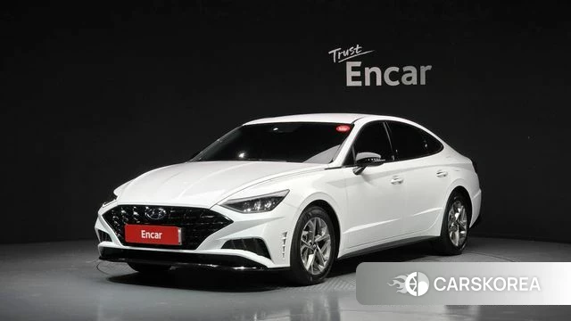 Hyundai Sonata (DN8) 2021 Белый из Кореи