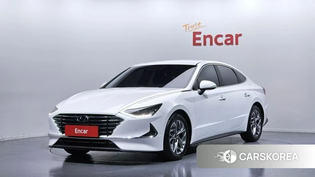 Hyundai Sonata (DN8) 2019 Белый из Кореи
