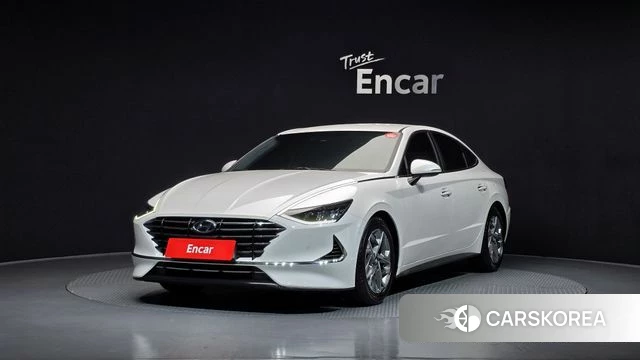 Hyundai Sonata (DN8) 2019 Белый из Кореи