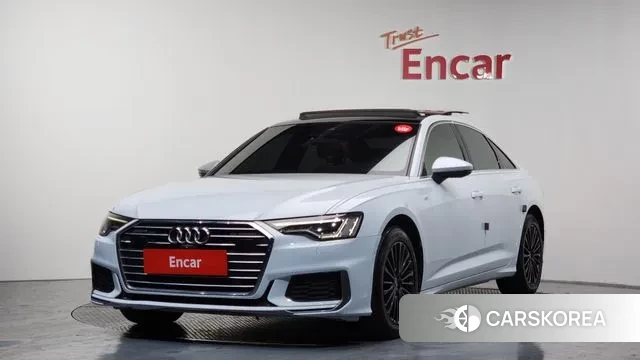 Audi A6 (C8) 2021 Белый из Кореи