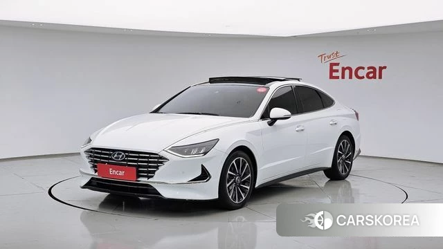 Hyundai Sonata Hybrid (DN8) 2022 Белый из Кореи