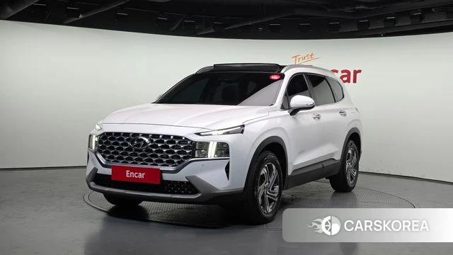 Hyundai The New Santa Fe 2021 Белый из Кореи