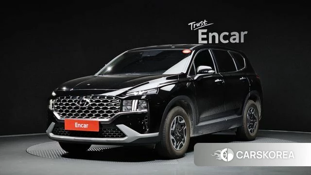 Hyundai The New Santa Fe 2021 Черный из Кореи