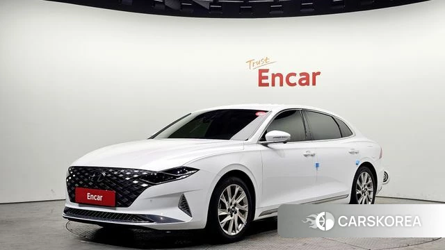 Hyundai The New Grandeur IG Hybrid 2022 Белый из Кореи
