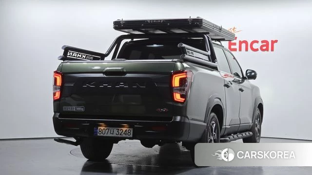 Ssangyong The New Rexton Sports Cannes 2023 Темно-зеленый из Кореи