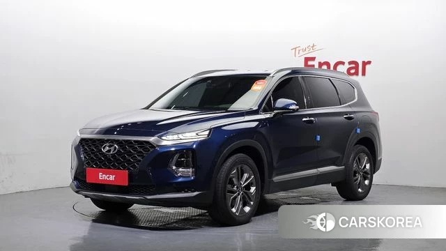 Hyundai Santa Fe TM 2019 Синий из Кореи