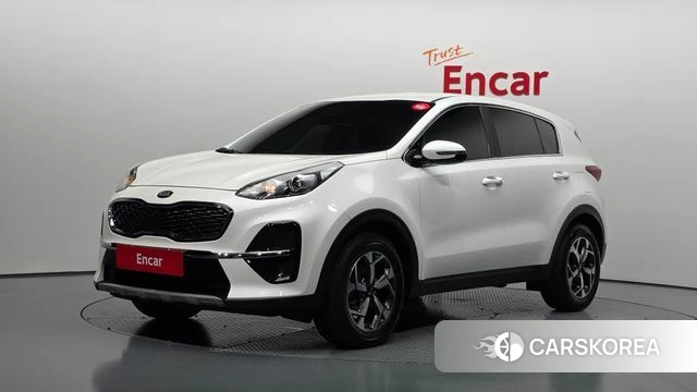 Kia Sportage The Bold 2021 Белый из Кореи