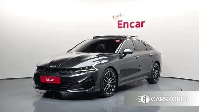 Kia K5 3rd generation 2021 Серый из Кореи
