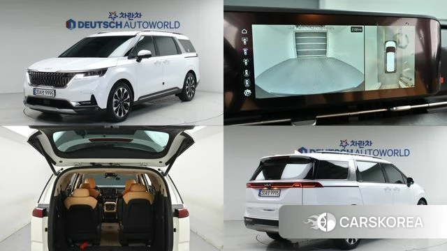 Kia Carnival 4th generation 2022 Белый из Кореи