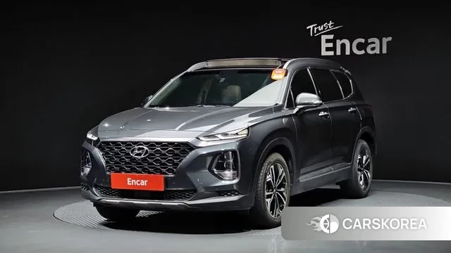 Hyundai Santa Fe TM 2018 Серый из Кореи