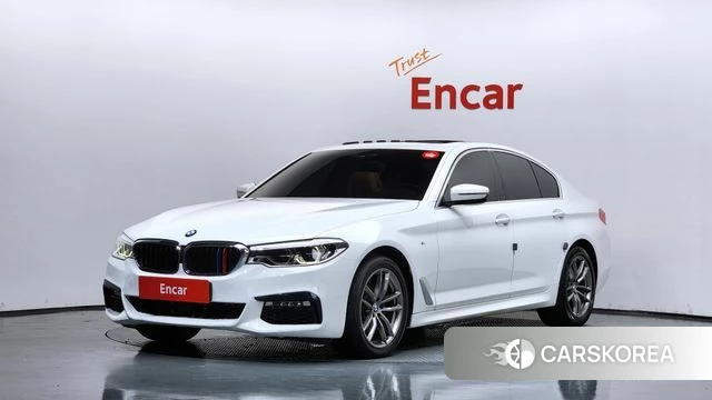 BMW 5 Series (G30) 2018 Белый из Кореи