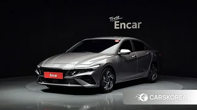 Hyundai The New Avante (CN7) 2024 Серебристо-серый из Кореи
