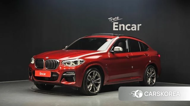 BMW X4 (G02) 2020 Красный из Кореи