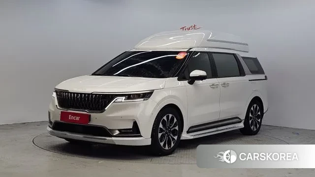 Kia Carnival 4th generation 2021 Белый из Кореи