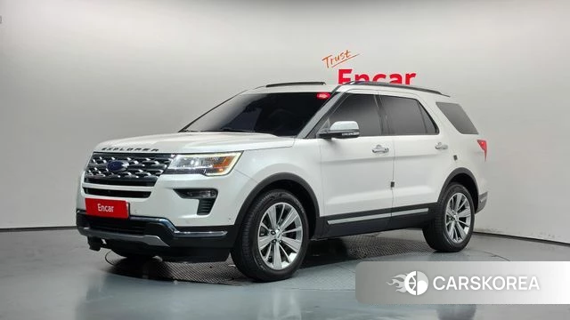 Ford Explorer 2018 Белый из Кореи