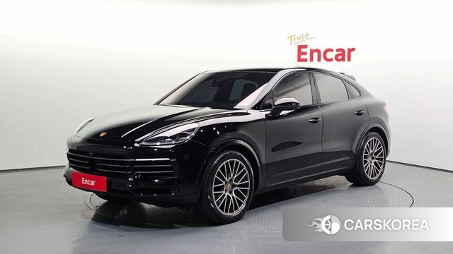 Porsche Cayenne (PO536) 2022 Черный из Кореи