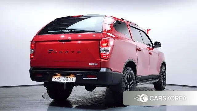 Ssangyong Rexton Sports 2018 Красный из Кореи