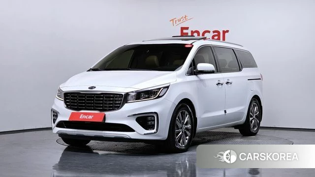 Kia The New Carnival 2018 Белый из Кореи